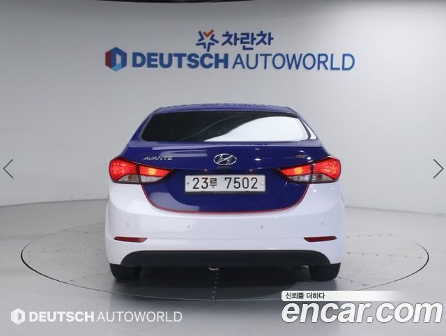 Hyundai AVANTE из Кореи Encar