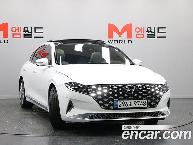 Hyundai Grandeur из Кореи Encar